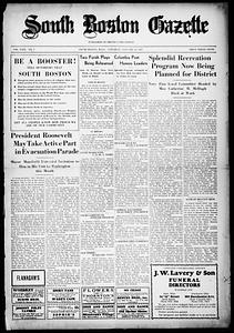 South Boston Gazette, January 16, 1937