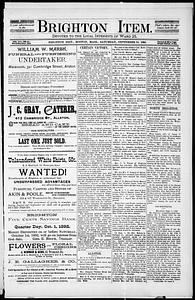 The Brighton Item, September 10, 1892