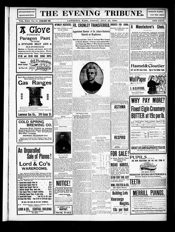 The Evening Tribune - Digital Commonwealth