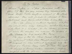 Holmes. How Oliver Wendell Holmes made copy for the Printer, as shown by the original sheets of "The Guardian Angel."