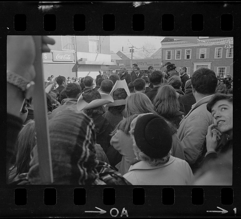 Football rally downtown NBPT