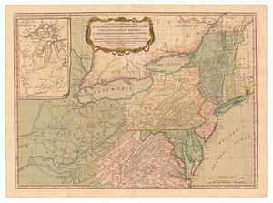 A new and general map of the middle dominions belonging to the United States of America, viz. Virginia, Maryland, the Delaware-counties, Pennsylvania, New Jersey &c.