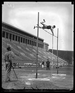 High jump, Harvard Stadium