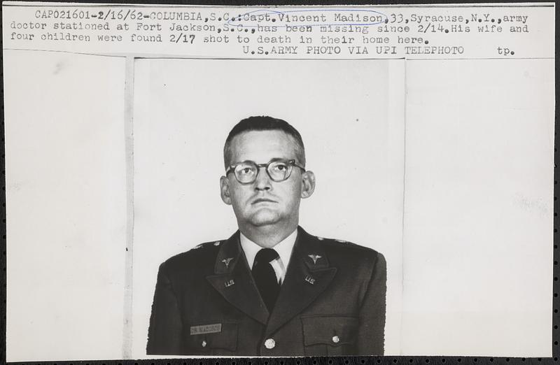 Capt. Vincent Madison