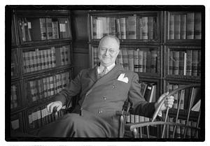 Jay Rogers Benton former att. general - moderator of Belmont town meetings