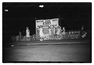 Boston Park Department W.P.A. Recreation Event