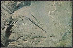 The Indians sharpening rock, Cape Cod National Seashore