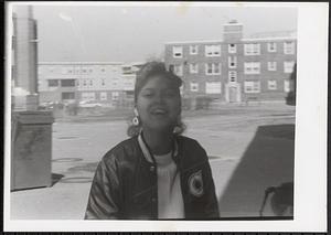 Young woman smiling