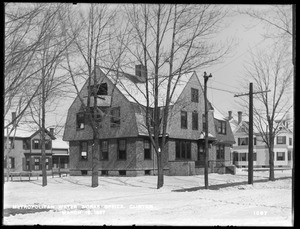 Wachusett Reservoir, Metropolitan Water Works office, corner of Walnut and Prospect Streets, Clinton, Mass., Mar. 15, 1897