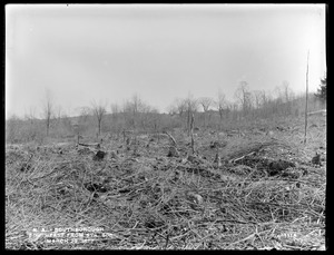 Wachusett Aqueduct, southeast from station 508, Section 11, Southborough, Mass., Mar. 29, 1897