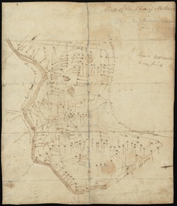 Map of the town of Methuen
