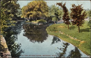 On the Spicket River, Methuen, Mass.