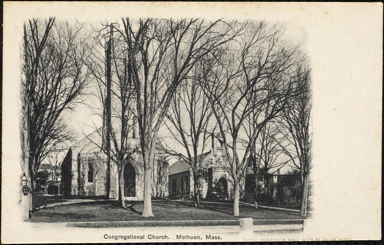 Congregational Church. Methuen, Mass.