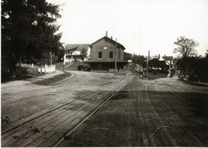 Railroad station, North Brookfield