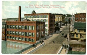 Main Office and Needle Department, New Home Sewing Machine Co., Orange, Mass.