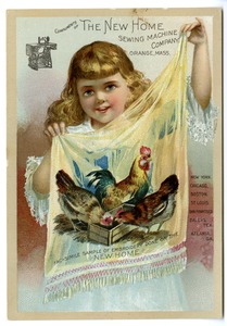 New Home Sewing Machine Company Advertising Card