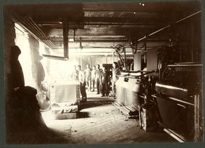 Workers at the Taft or 'Old Huguenot Mill' approx. 1880. (2)