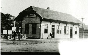 Boston & Albany Railroad Station, Bondsville, Mass.