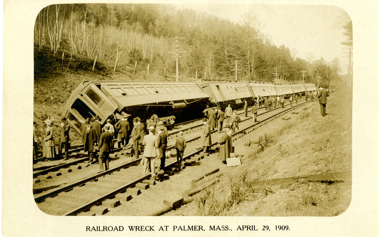 Railroad Wreck at Palmer, Mass., April 29, 1909