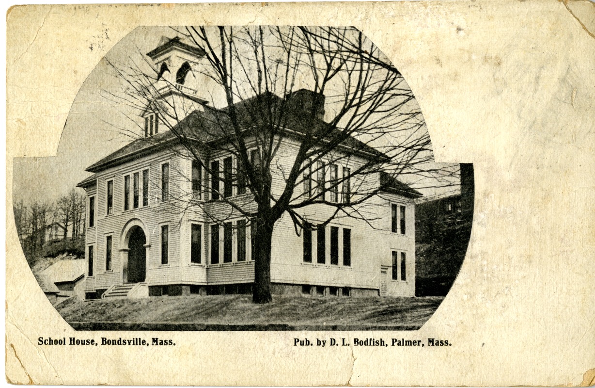 School House, Bondsville, Massachusetts Digital Commonwealth