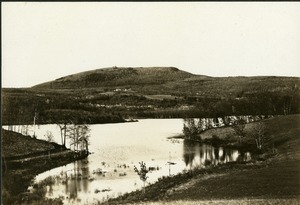 Mount Wachusett, Princeton, MA - scenic spot, Wachusett Lake, c 1900