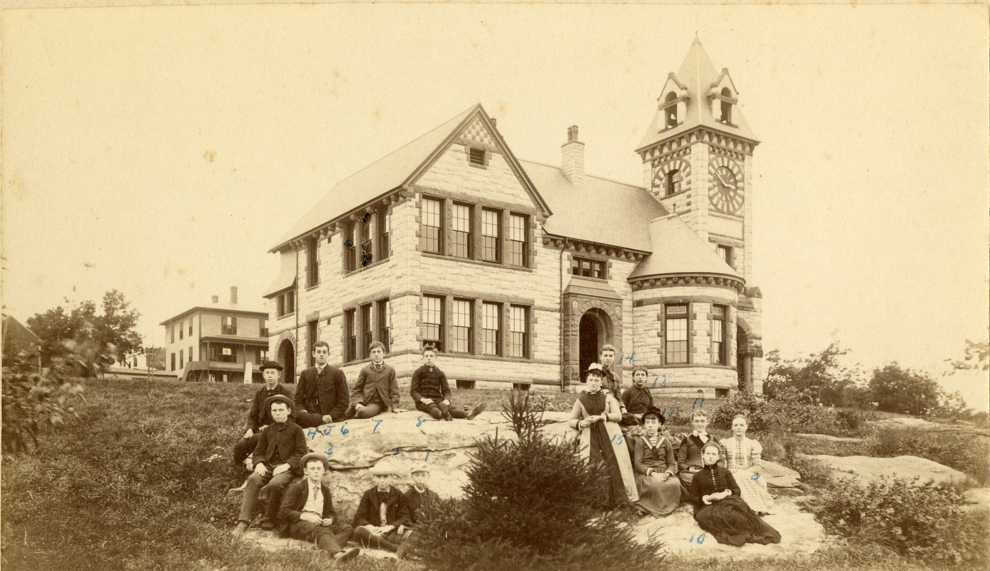 Princeton School, Princeton, MA Class of 1888 Digital Commonwealth