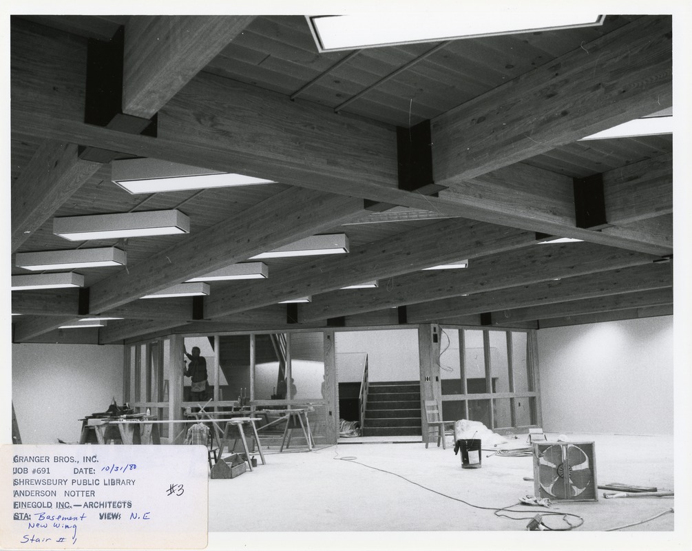 Shrewsbury Public Library Addition 1979-1980