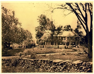 Ward Estate, circa 1860s, Main Street, Shrewsbury (Mass.)