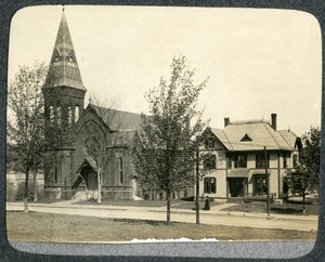 Evangelical Free "Union" Church and Alden House on Hamilton Street Southbridge Massachusetts