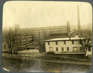 Hamilton Woolen Company, Southbridge, Massachusetts: view from Hamilton Street