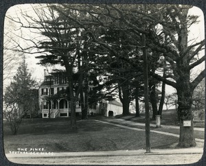 The Pines Southbridge residence of Ebenezer Ammidown and the Dresser family