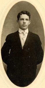 Southbridge High School 1906 Class Portrait - Alfred Michael Blanchard