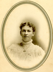 Southbridge High School 1906 Class Portrait - Bertha Louise Clemence