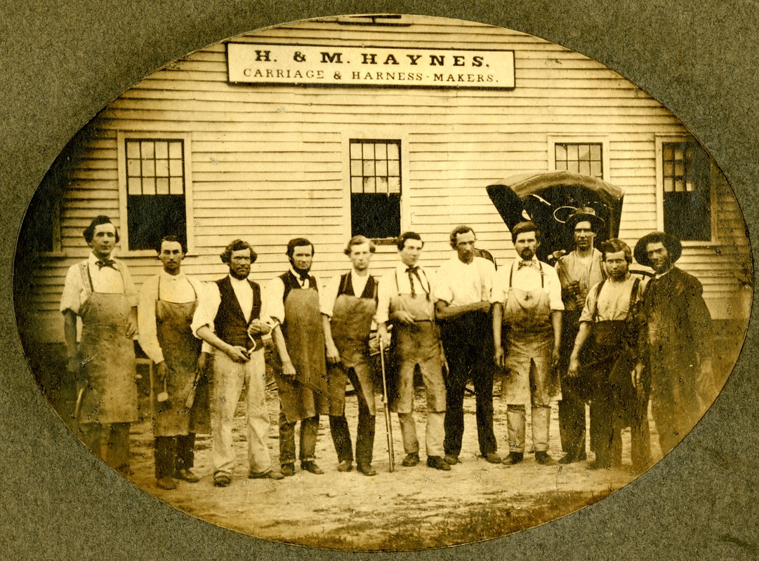 Carriage and harness makers, H & M Haynes, Sturbridge