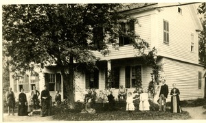 Haynes Family in Front of Home, Sturbridge, MA