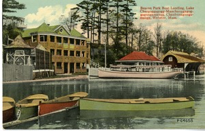 Beacon Park boat landing, Lake Chargoggagogg-Manchauggagoggagungamaugg, Chaubunagungamaugg, Webster, Mass.
