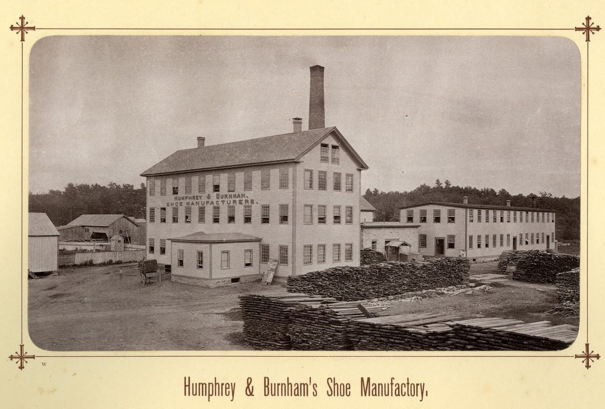 Humphrey & Burhnam's shoe manufactory