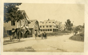 Photo 006 View along Central Street. West Boylston Centennial Parade July 16, 1908