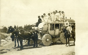 Photo 013 Oakdale Ladies. West Boylston Centennial Parade July 16, 1908