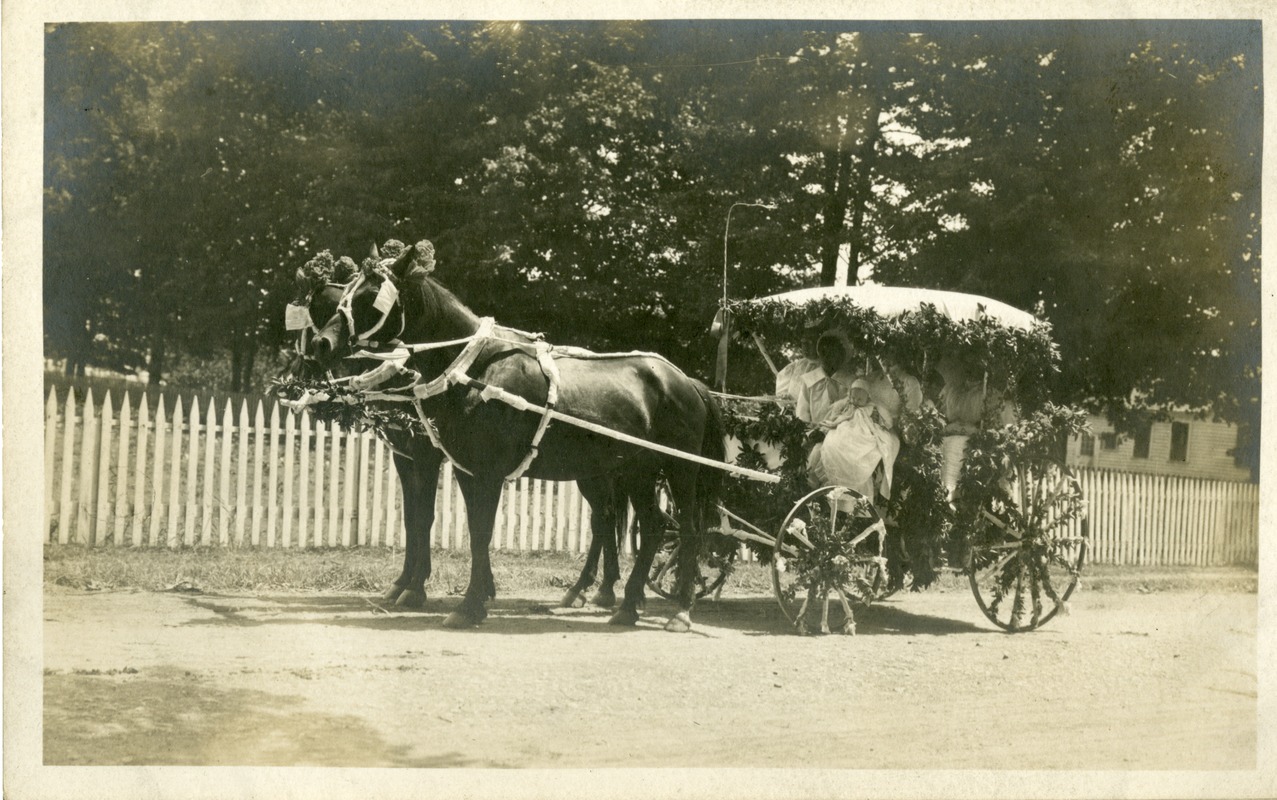 Photo 021 Worcester County Training School/ West Boylston Centennial Parade July 16, 1908