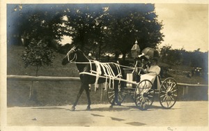 Photo 026 Mrs. Arthur Sawyer. West Boylston Centennial Parade July 16, 1908