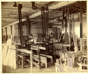 Machinery in whip factory