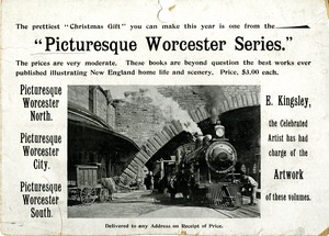 Advertisement for the Picturesque Worcester Series