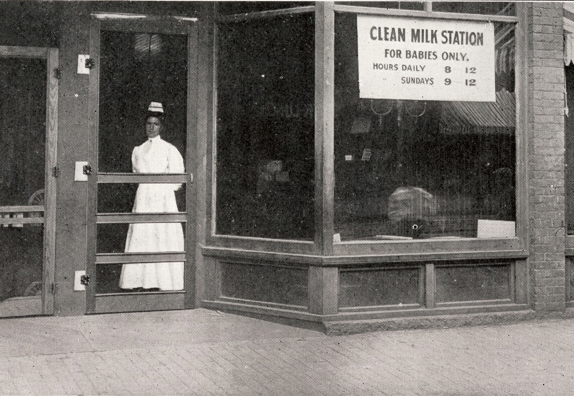 Clean Milk Station, Worcester, Massachusetts, 1908