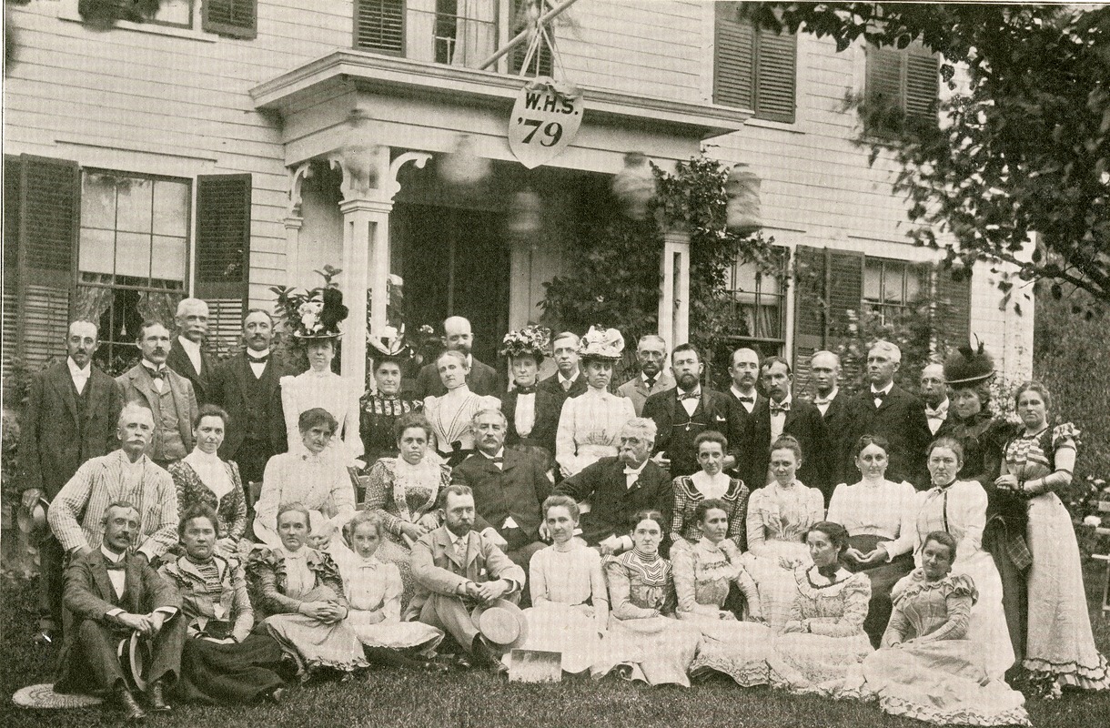 Worcester High School Class of 1879 Reunion, 1899