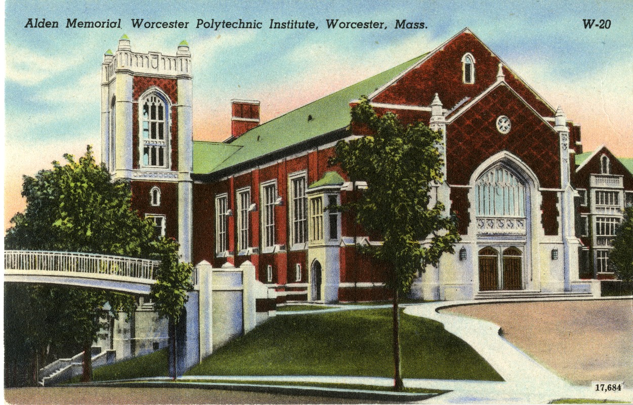 Alden Memorial, Worcester Polytechnic Institute, Worcester, Mass.