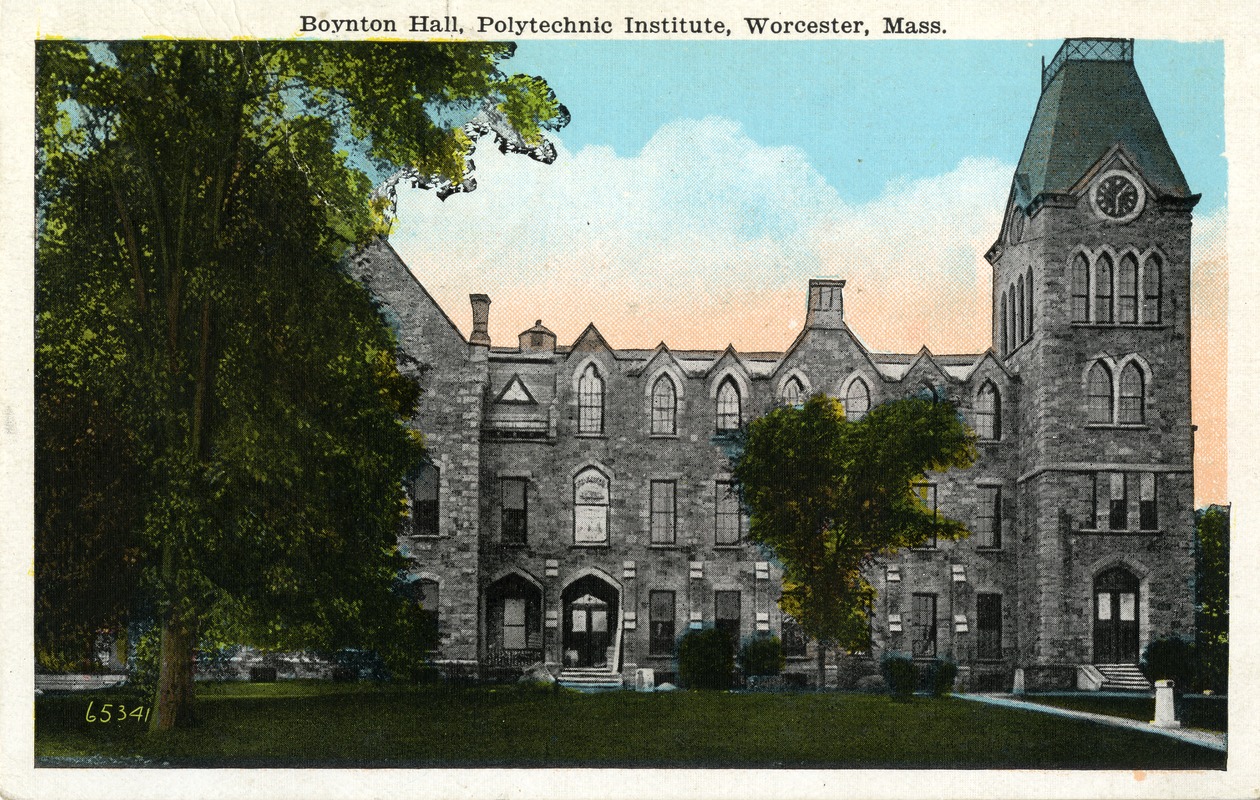 Boynton Hall, Polytechnic Institute, Worcester, Mass.