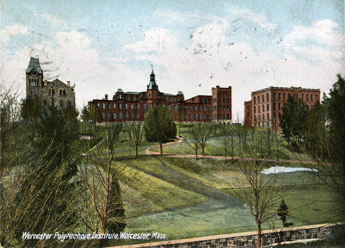 View of the Worcester Polytechnic Institute, Worcester Mass.