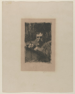 A painter-etcher (self-portrait)
