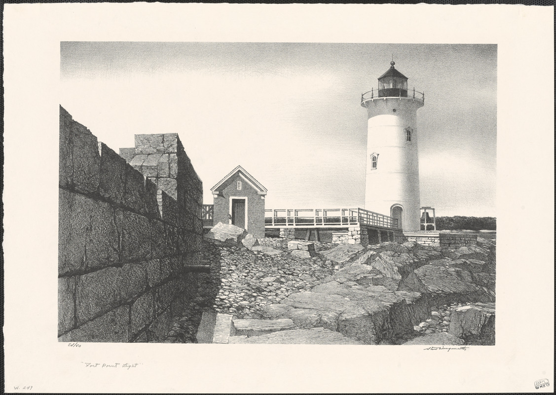 Fort Point light